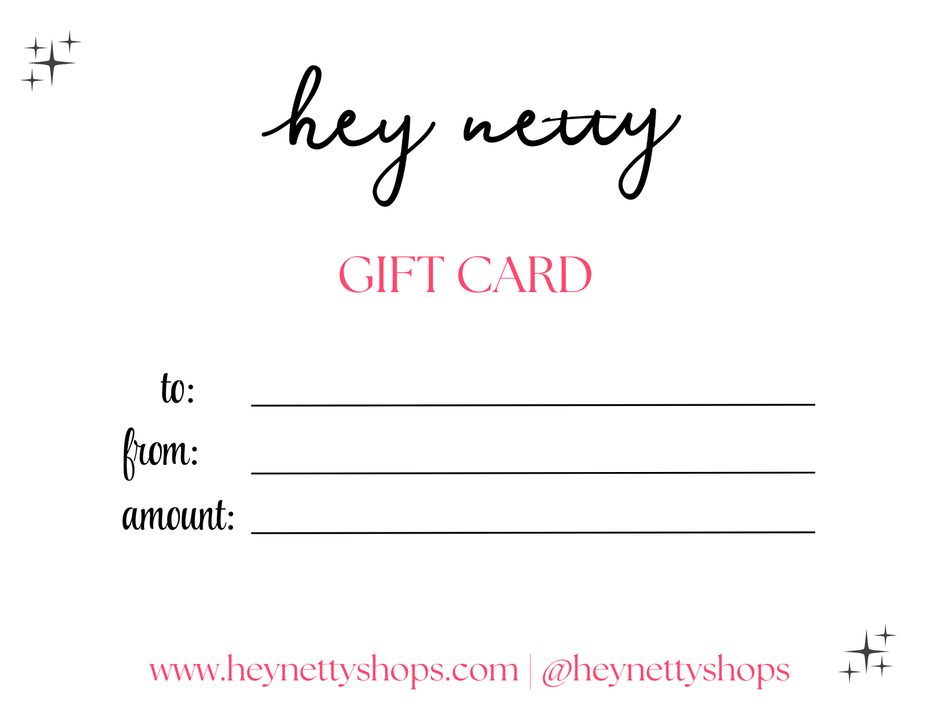 Netty Pay Products – Hey Netty